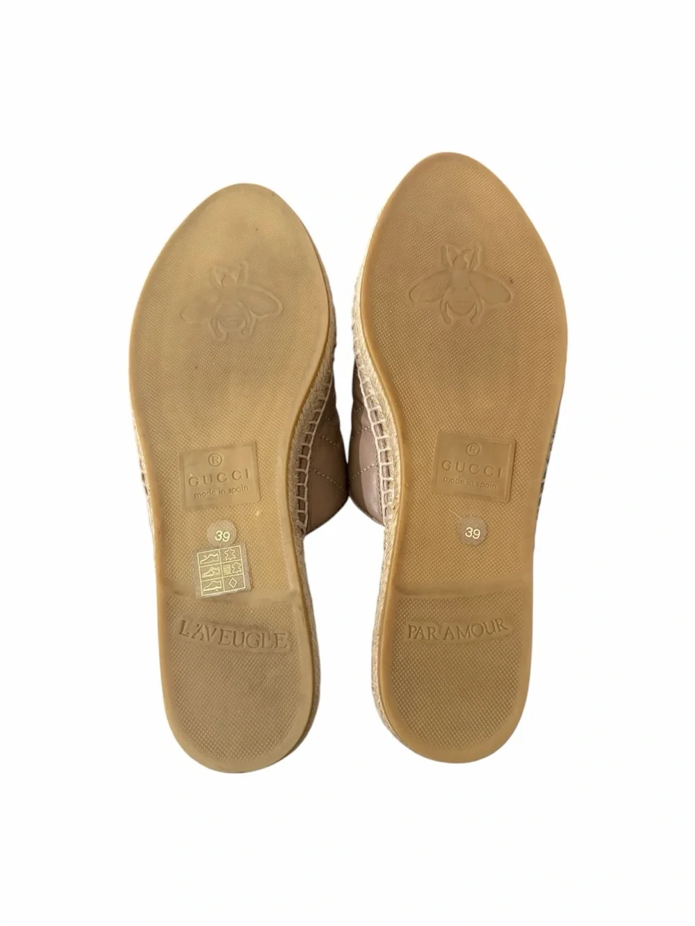Gucci GG Marmont Espadrille Mules